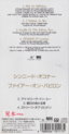 3" CD back, JP